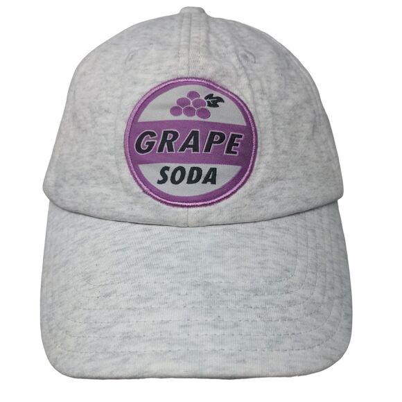 Grape Soda Slideback Hat Gray Adult 57-61cm Adjustable Disney Parks - Picture 1 of 8